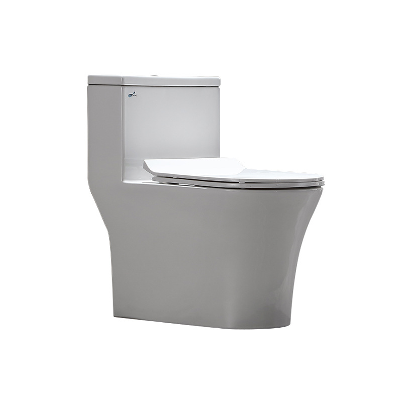 Household toilet seat, small-sized water-saving and odor-proof super vortex siphon toilet, silent sitting toilet, hotel engineering toilet Item Picture