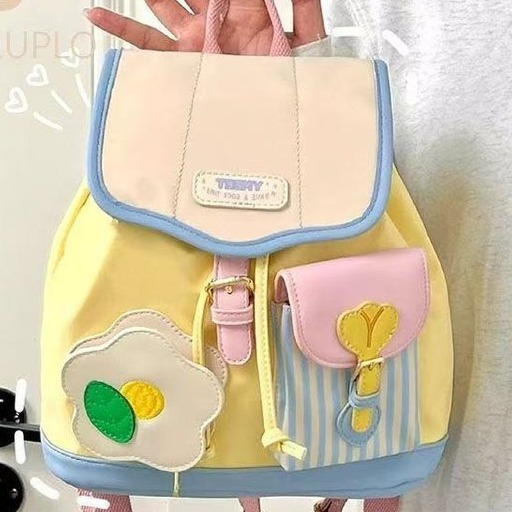 Mini Schoolbag 2025 Summer New Style Cute commuter student fashion backpack Large Capacity travel backpack Specification drawing