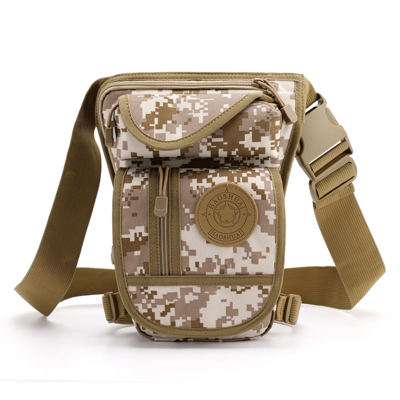 Cross-border exclusive new tactical leg bag, cycling and fishing waist bag, outdoor multi-functional chest bag, crossbody bag, military enthusiast leg bag Item Picture