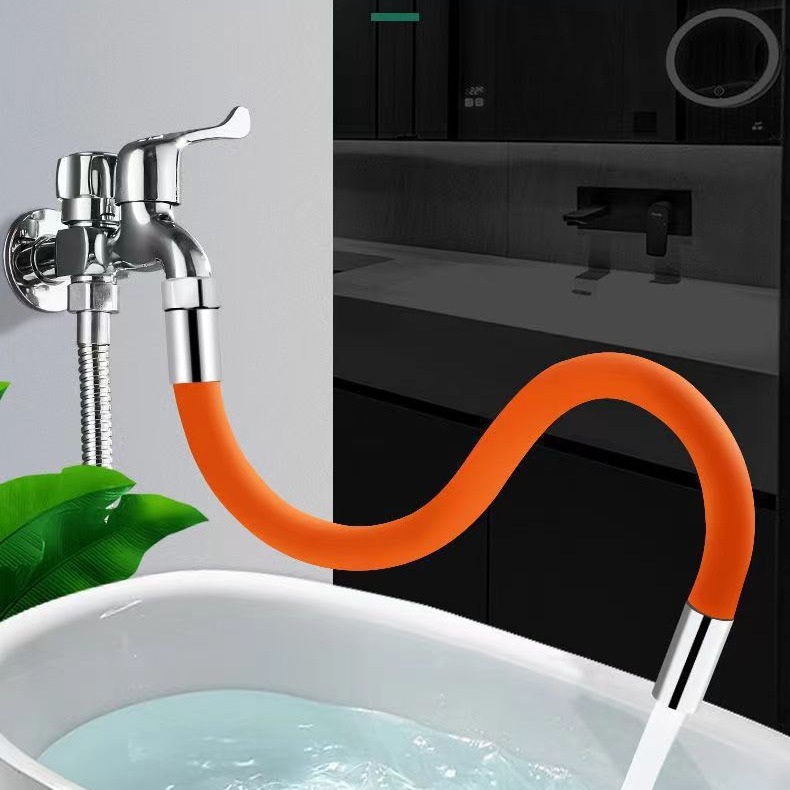 Household faucet extender accessories, bathroom, balcony and bathroom splash prevention wonder faucet extender details Picture