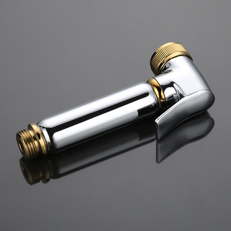 All-copper toilet spray gun, toilet pressurized flushing device, bathroom shower head, flushing gun, toilet companion, women's washer details Picture