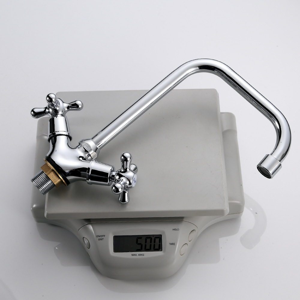 Russian kitchen faucets, hot and cold washbasins, washbasin faucets, universal tubes, vegetable washbasins, sink faucets Application Scenario