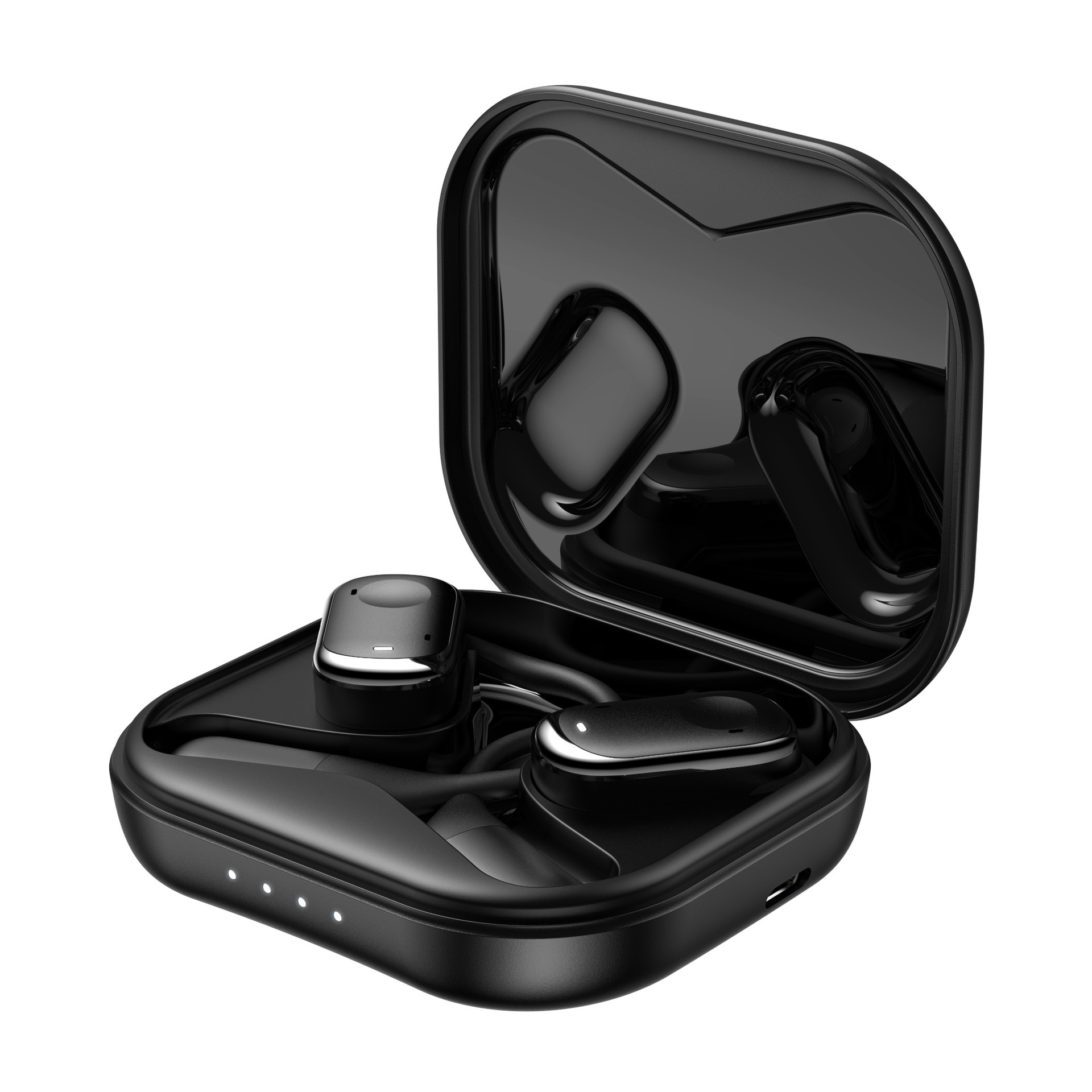 The 2025 new model Y30 translation headphones feature real-time simultaneous video call translation in multiple languages via Bluetooth, a new cross-border model Item Picture