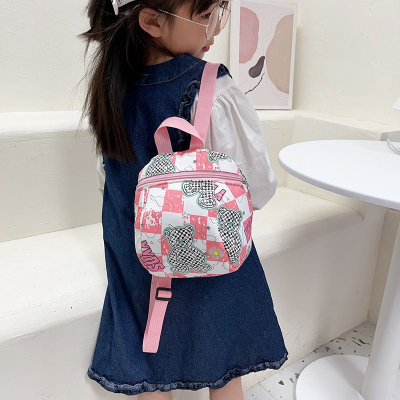 New high-appeal cartoon backpacks for children and lightweight small backpacks for primary school students are selling well in kindergartens Specification drawing