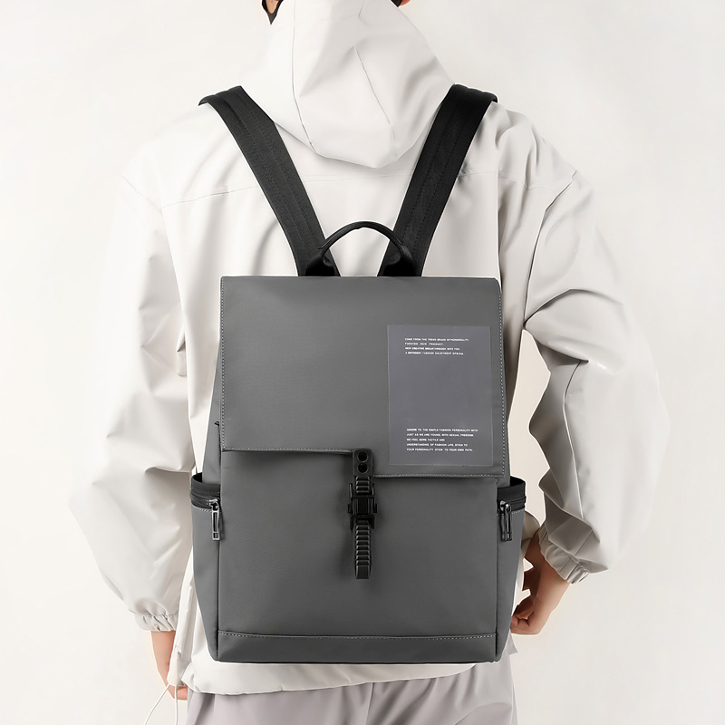 WEPOWER's new men's casual backpack, business outdoor computer backpack, commuting casual travel schoolbag Specification drawing