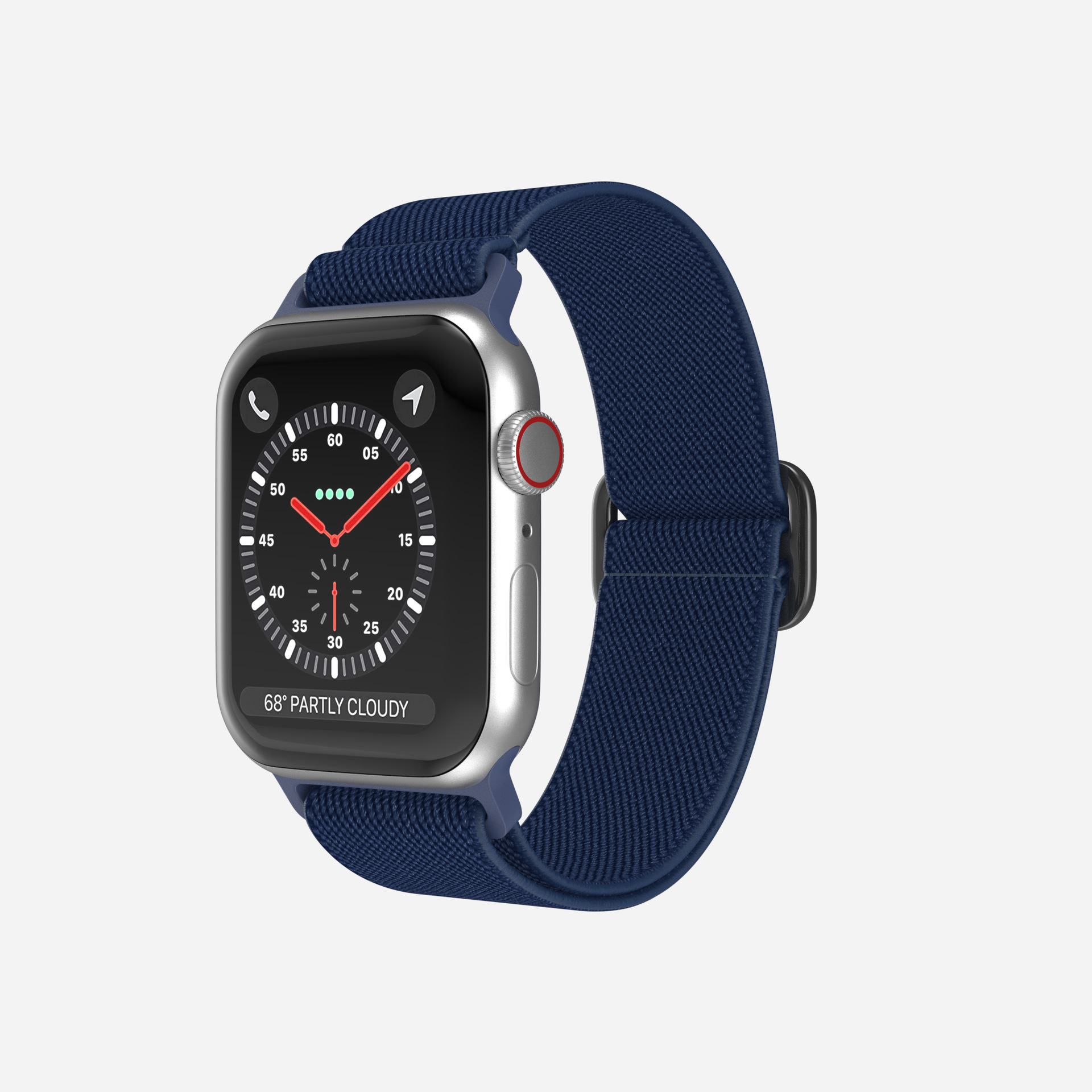 Suitable for Apple woven watch straps, Apple nylon watch straps, iwatch straps with ethnic style flat buckle stitching details Picture