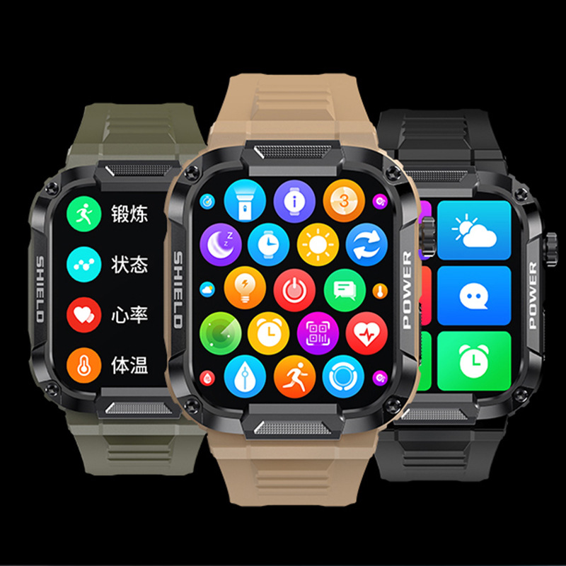 Cross-border MK66 smart bracelet, outdoor three-proof sports, Bluetooth call, music player, heart rate, blood pressure and health watch Application Scenario