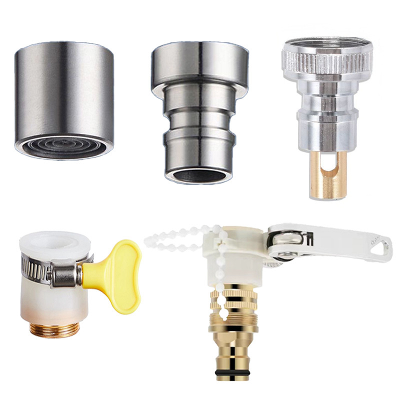 All-copper faucet, household mop sink, washing machine faucet, automatic water stop, filter faucet, quick-opening faucet faucet full figure