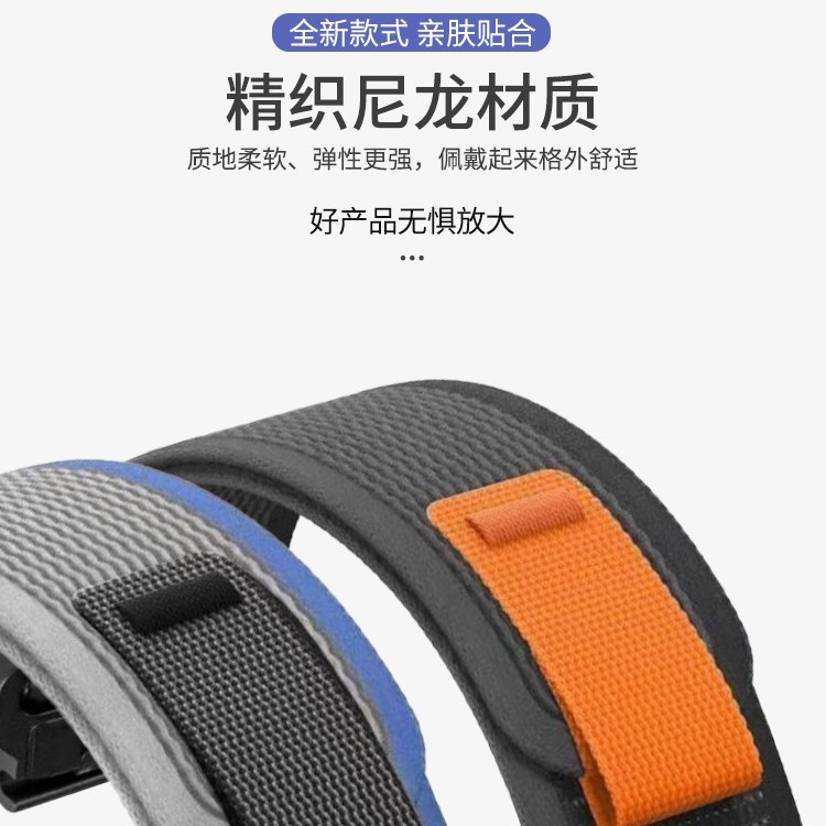 HUAWEI Fit4pro watch strap: Huawei fit4/3 Velcro Wild diameter loop nylon watch strap details Picture