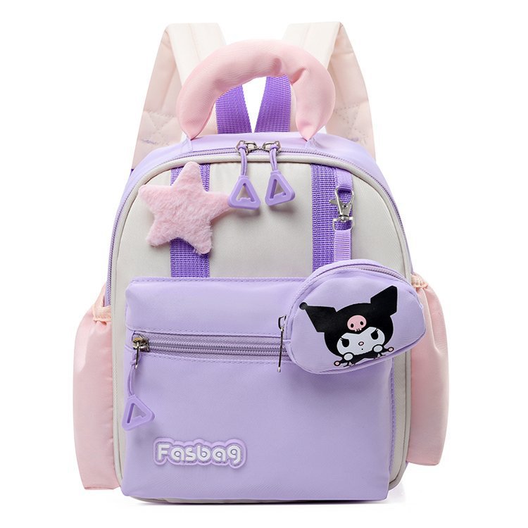 Kindergarten schoolbag, children's bag, boys' school enrollment small backpack, girls' 1-3 years old 6-bag, baby Kulomi backpack Item Picture