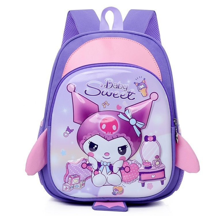Kindergarten schoolbag, Kulomi children's backpack, small class, medium and large class, lightweight baby, cute girl, cartoon backpack Item Picture