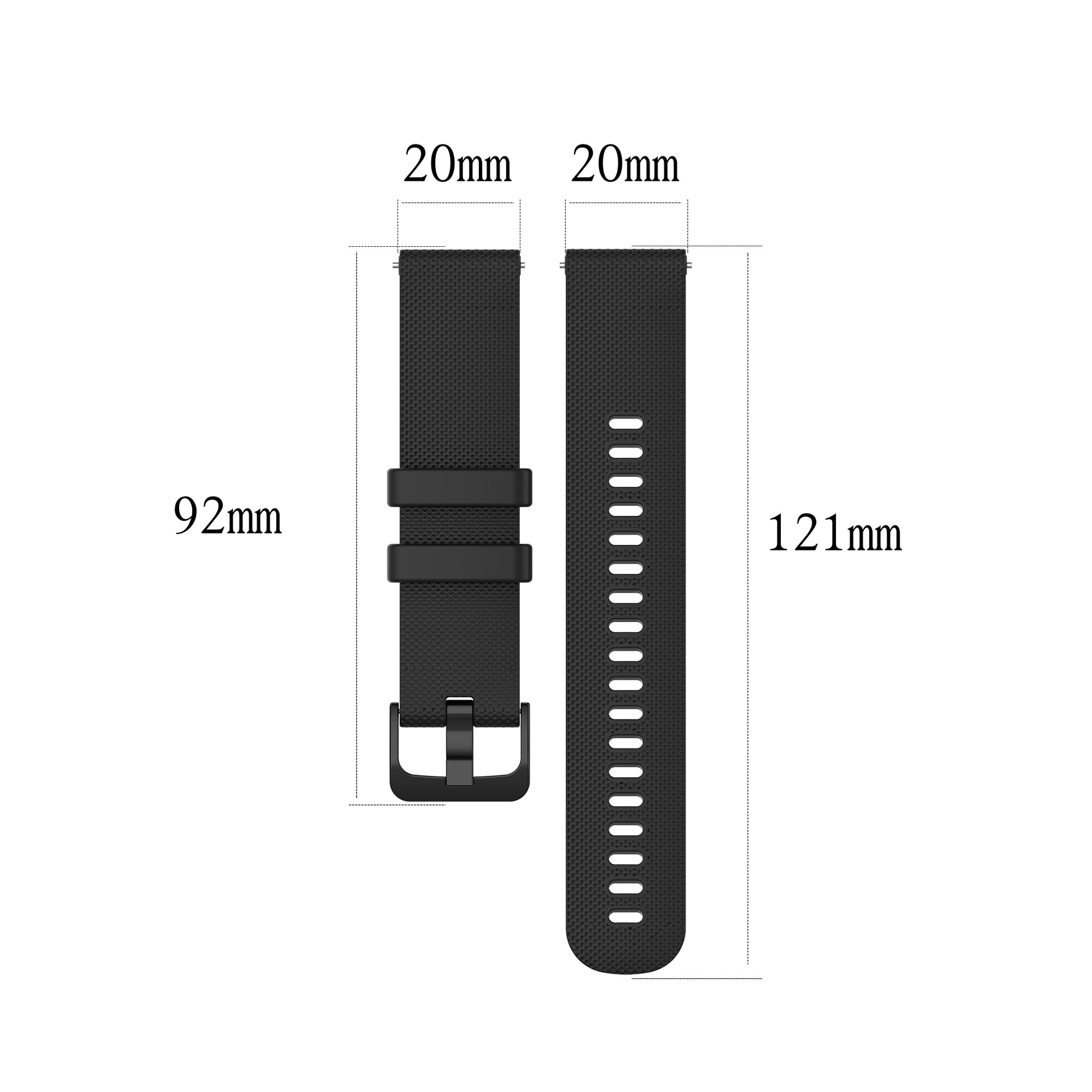 Guohongji's best-selling Garmin 18/20/22mm approach S40 official small checkered strap is in stock Application Scenario