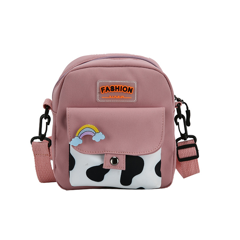 isn Fashion Shoulder Bag, small bag, women's Bag 2020 New style, trendy, cute badge, simple, large capacity backpack Item Picture