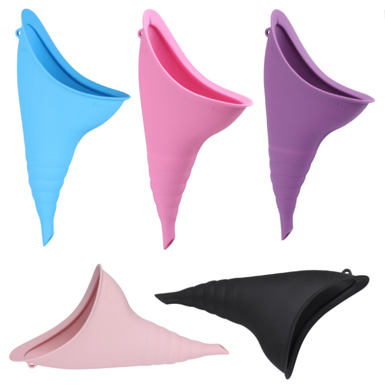 Factory direct sales of new best-selling silicone urinals for women, portable outdoor emergency standing urinals for ladies full figure