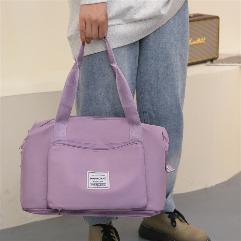 Wholesale large-capacity fashionable and trendy travel bags for women, short trips, lightweight sports, fitness, yoga, storage and maternity bags from the manufacturer Specification drawing