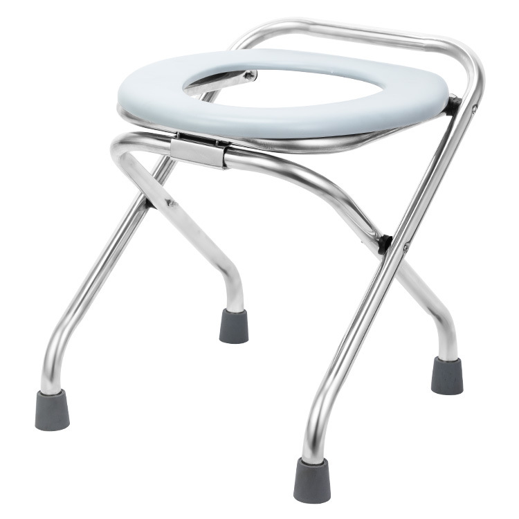 Direct sales from the manufacturer of mobile folding thickened toilet chairs for the elderly, pregnant women and the disabled Item Picture