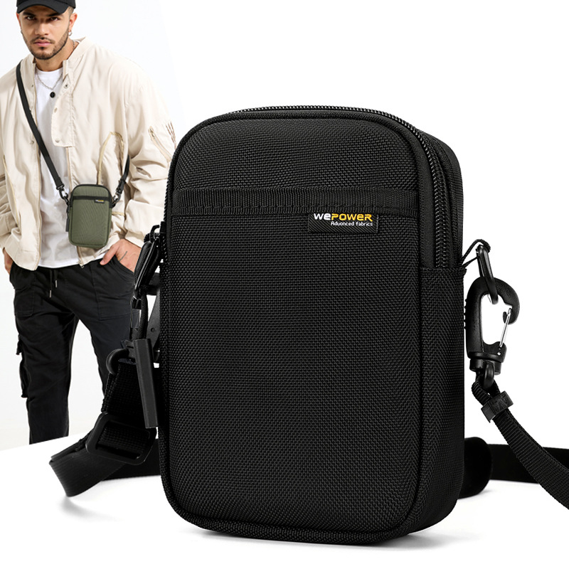 WEPOWER's new casual crossbody bag, outdoor wearable waist bag, multi-functional lightweight phone bag and single-shoulder bag full figure
