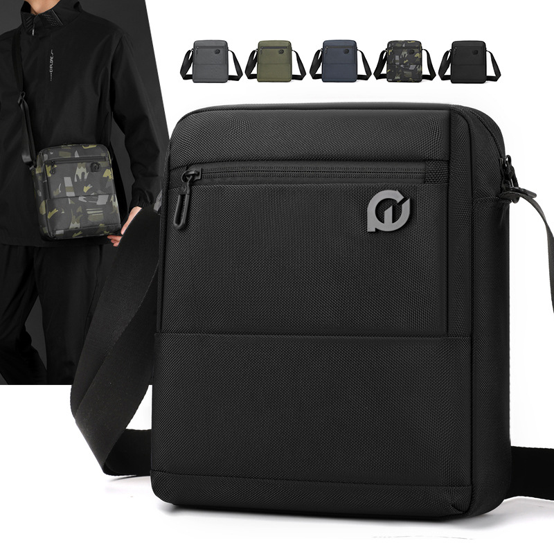 WEPOWER's new men's Korean waterproof travel crossbody bag, casual small bag, men's crossbody bag, backpack and single-shoulder bag full figure
