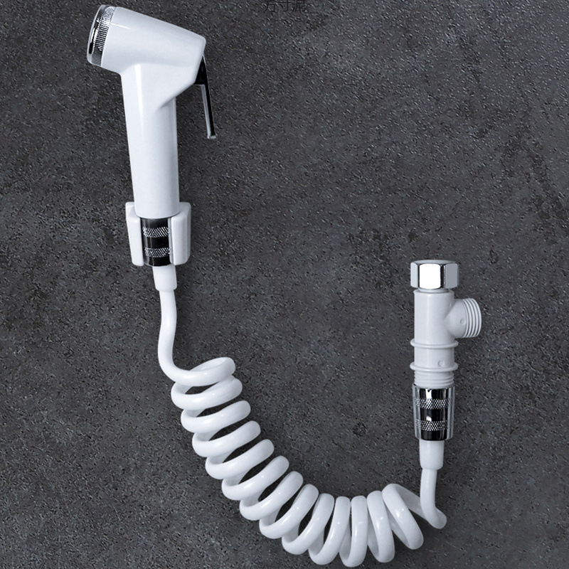 Toilet companion spray set, squat toilet accessories, flushing, bathroom flushing, toilet handheld cleaning spray factory cross-border wholesale details Picture