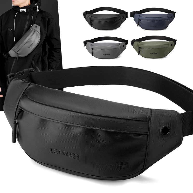 WEPOWER's new cross-border waist bag, sports waist bag, fitness waist bag, mobile phone bag, travel and running crossbody bag and chest bag full figure