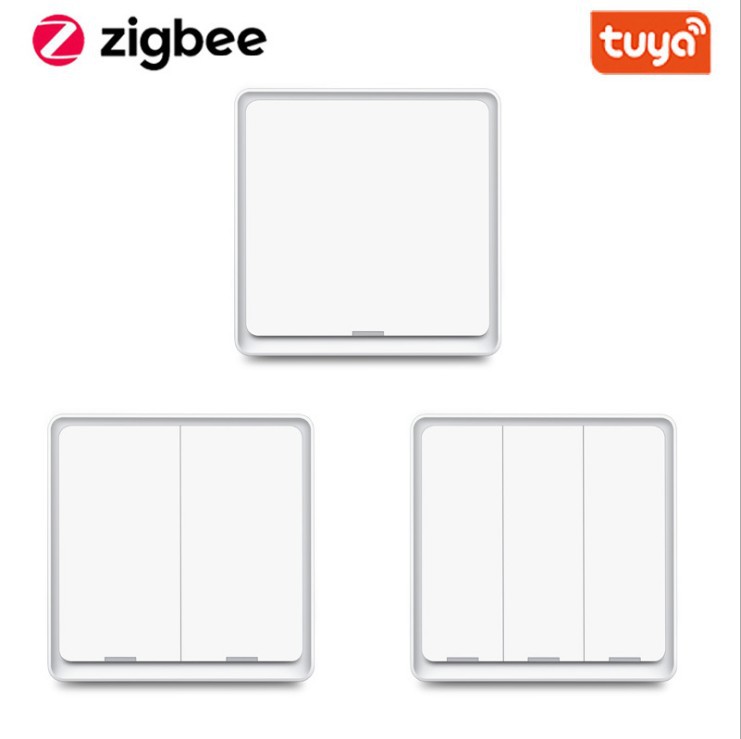 Zigbee Graffiti Smart Button switch Smart switch Panel alexa Smart Home wall switch Panel