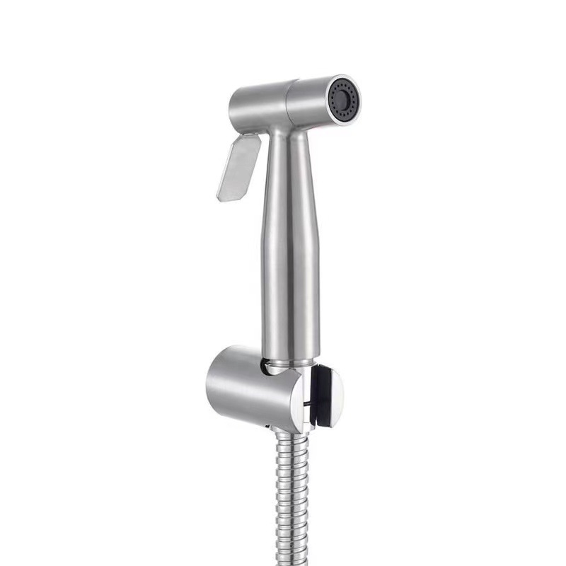 304 stainless steel toilet spray gun, toilet companion set, flushing nozzle, bidet, pressurized water gun, faucet full figure