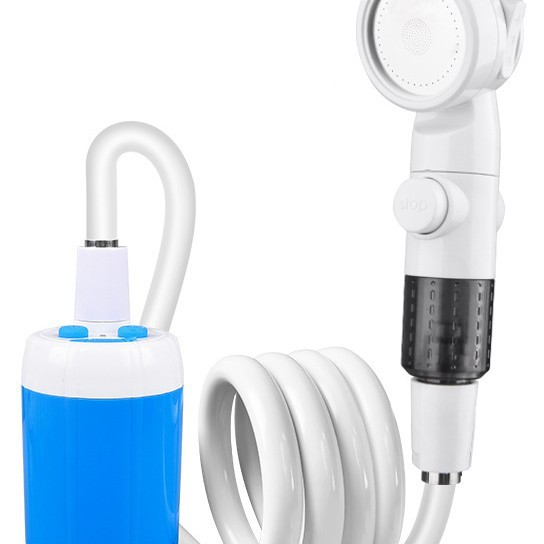 Ruikang Outdoor Bathing Wonder: Convenient for construction sites, dormitories, camping, simple shower, wireless bathing device, rechargeable water pump Item Picture