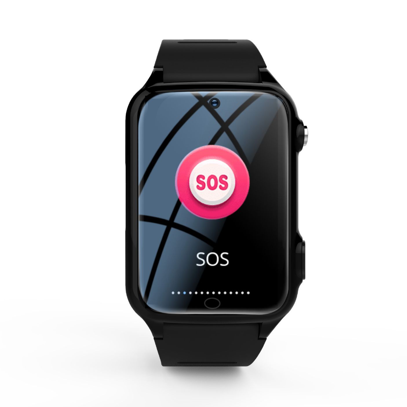The 4G all-network GPS positioning wristband can be used by the elderly as a GPS positioning watch to prevent them from getting lost and for video calls Item Picture