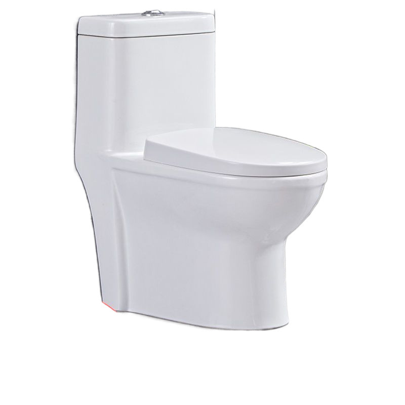 Rental house toilet, bathroom, sit-down toilet, small-sized toilet, water pumping, anti-odor, water-saving, silent siphonic toilet Item Picture