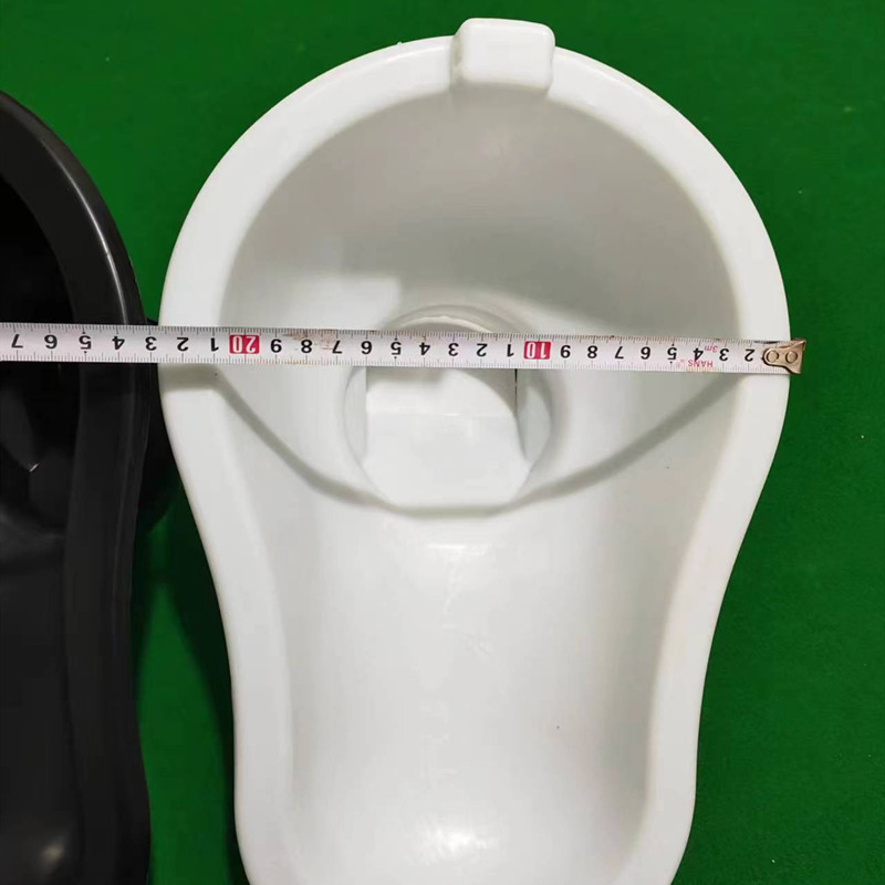 Temporary toilet for decoration, disposable plastic squat toilet, simple construction, sitting toilet, urinal, disposable toilet Item Picture