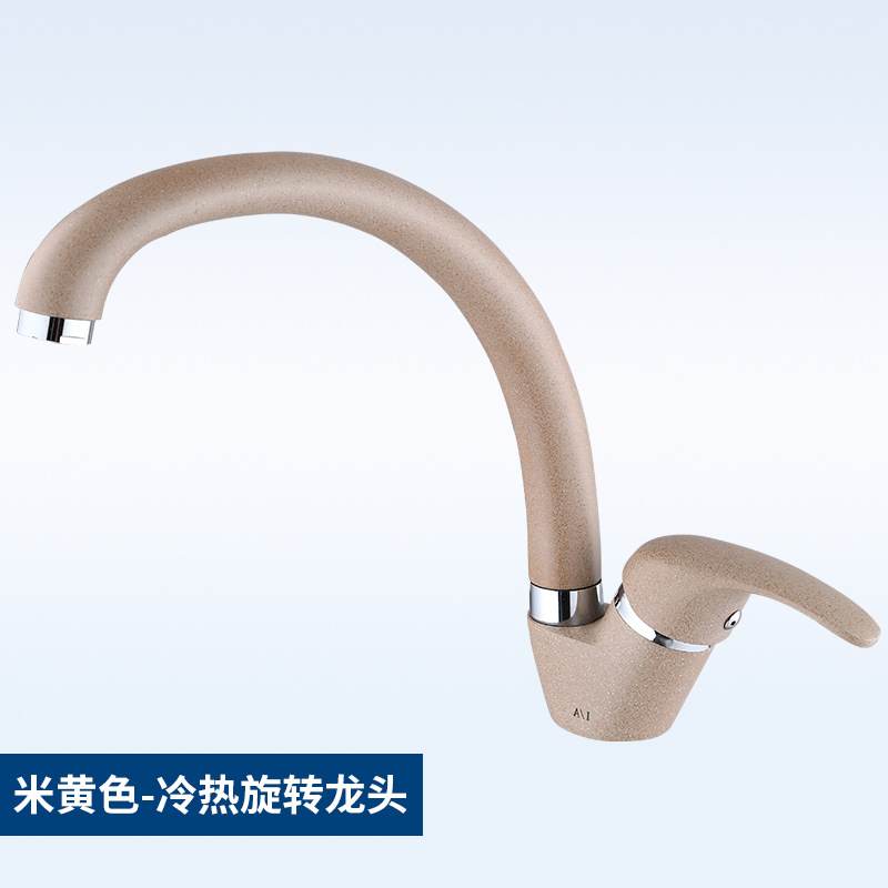 Cross-border e-commerce export products: Kitchen faucet manufacturer direct sales, mixed faucets, kitchen faucets, cold and hot water faucets details Picture