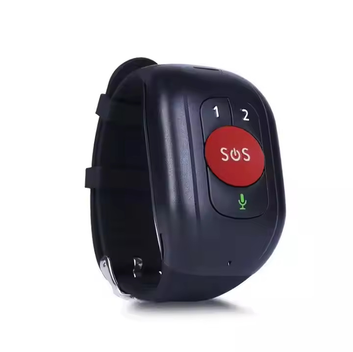 4G all-network compatible card-inserting elderly positioning watch, GPS positioning wristband, anti-loss and anti-wandering cross-border wristband Item Picture