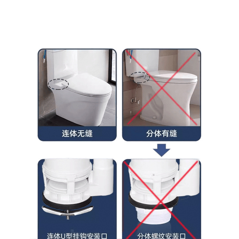 Toilet tank accessories, vacuum-formed sanitary ware, water valve, universal wholesale, factory direct sales, toilet drain, universal type button Item Picture