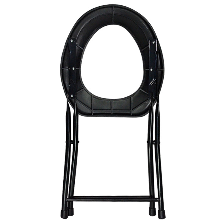 Folding toilet chair, thickened mobile simple toilet for the elderly, pregnant women and the disabled, factory direct sales details Picture