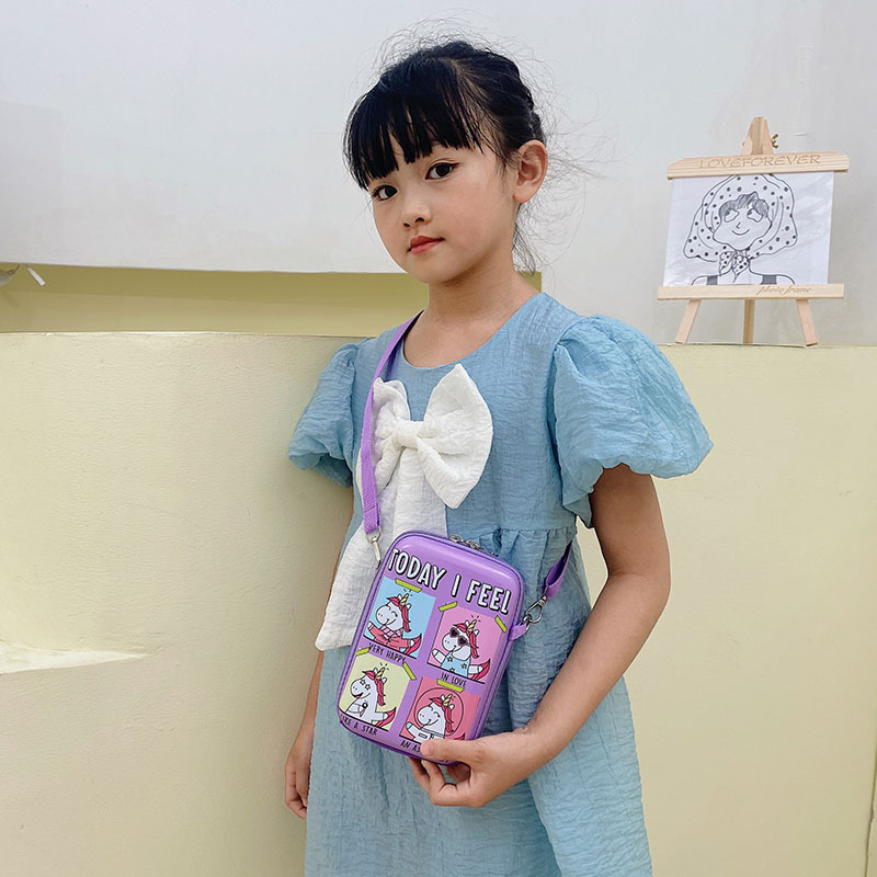 New 2022 Children's bags, cute princess accessories, crossbody bag, Aisha Gifts, Live streaming, single-shoulder mobile phone bag details Picture