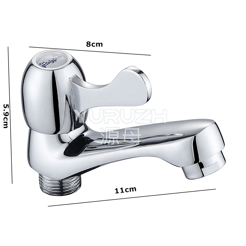 Brass body vertical single cold water washbasin faucet, washbasin, single cold faucet, washbasin, conventional single cold faucet Application Scenario