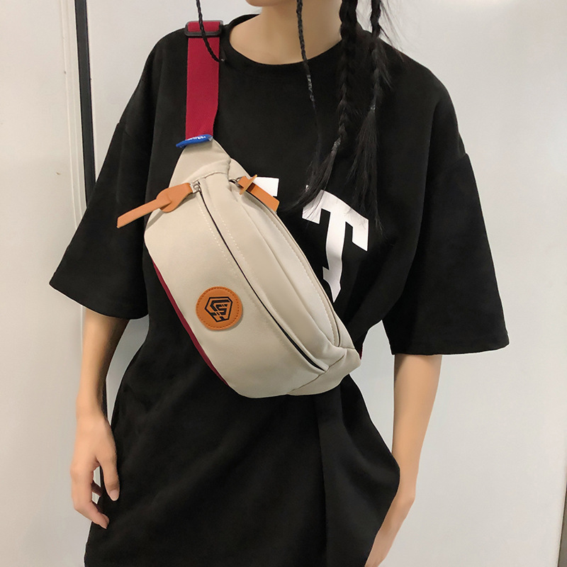 Internet-famous wholesale chest bags, men's large-capacity crossbody bags, outdoor sports trendy brand waist bags, nylon versatile single-shoulder bags, trendy bags Application Scenario
