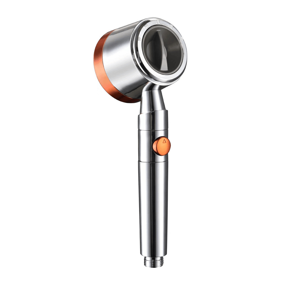 Five-function foreign trade bathroom, five-speed showerhead, one-button water stop, bath filtration, spray, handheld showerhead, pressurized Item Picture