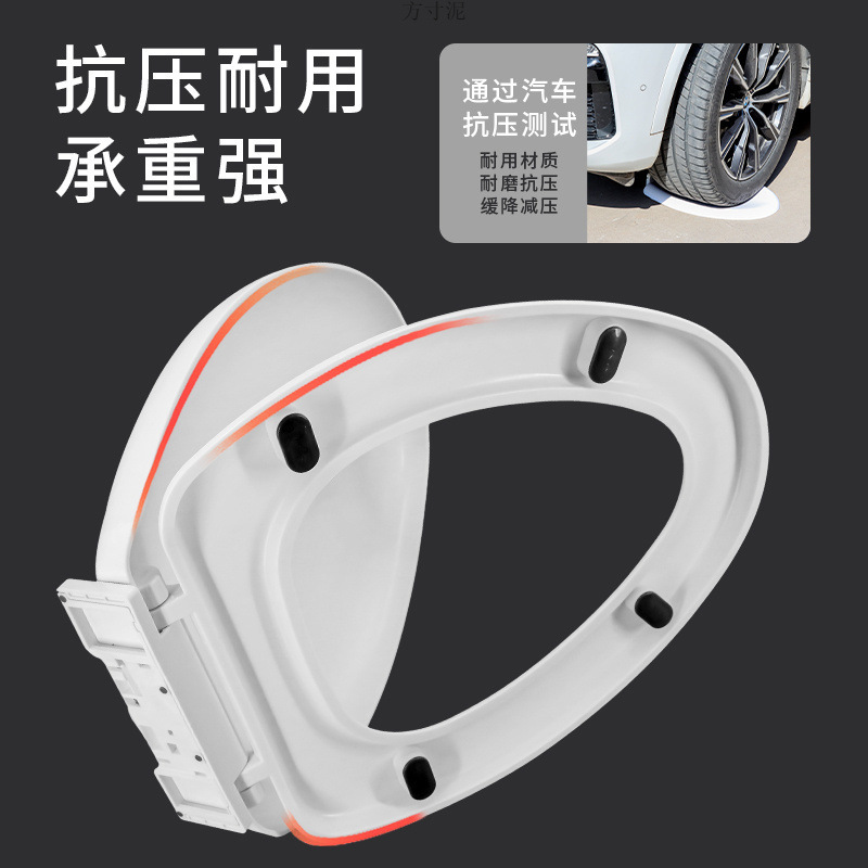 Universal toilet seat cover, thickened toilet seat cover, old-fashioned UV type toilet seat circle, toilet board accessories factory Application Scenario