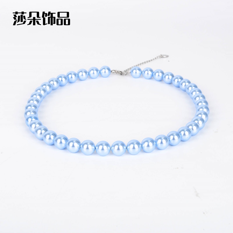 项链/珍珠项链/不锈钢饰品/珍珠/银饰产品图