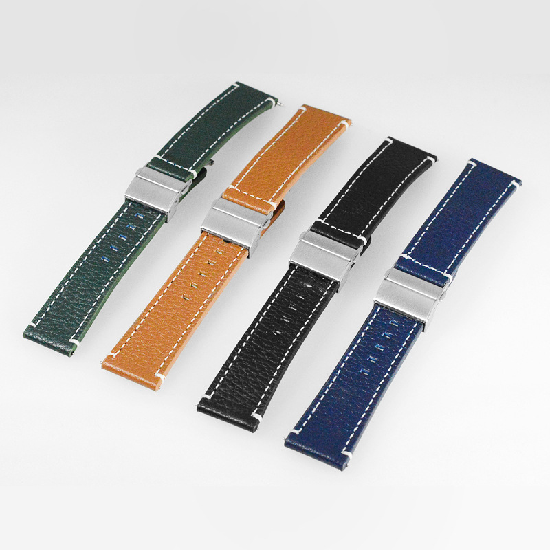 304 stainless steel new type convenient snap fastener, suitable for leather watch straps, silicone watch straps, folding watch buckle, double snap fastener wholesale Specification drawing