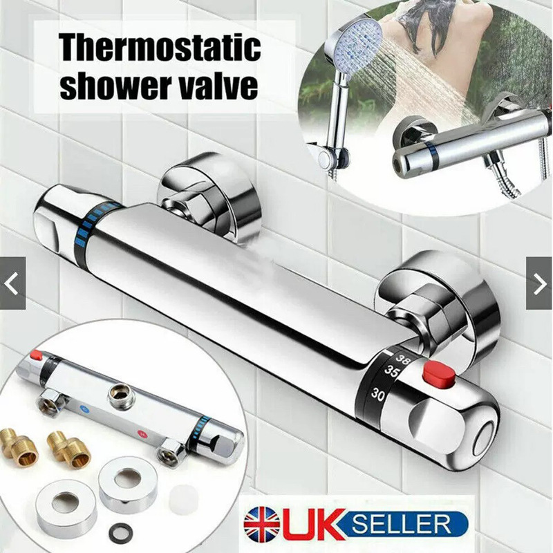 Intelligent thermostatic valve, cold and hot water mixing valve, concealed mixing valve, shower thermostatic valve, solar water heater mixing valve full figure