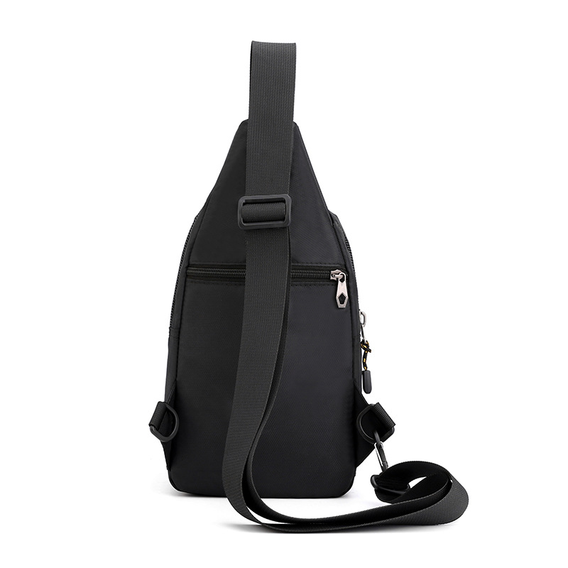 New outdoor men's chest bag, sports multi-functional crossbody bag, chest bag, casual crossbody bag, fishing travel bag Specification drawing