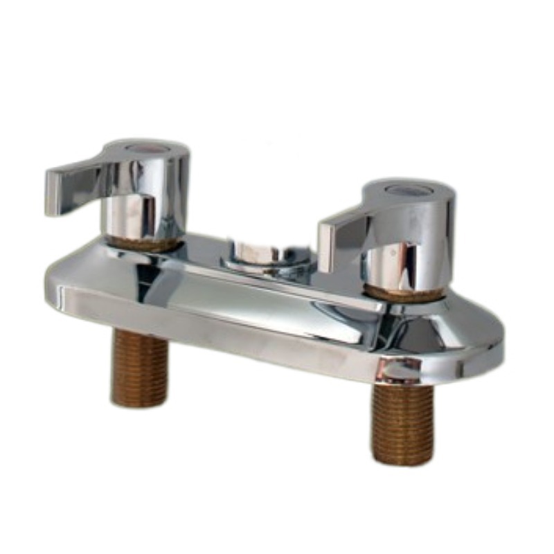 All-copper washbasin, vegetable basin, faucet, cold and hot double-hole basin, countertop basin, washbasin faucet, bathroom mixing valve Specification drawing