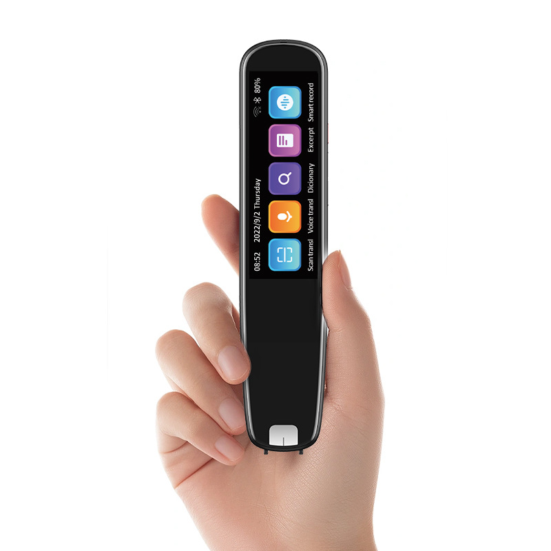 Intelligent scanning pen, offline scanning translation pen, voice translation machine, Russian and French offline point-and-read pen translator S7 details Picture