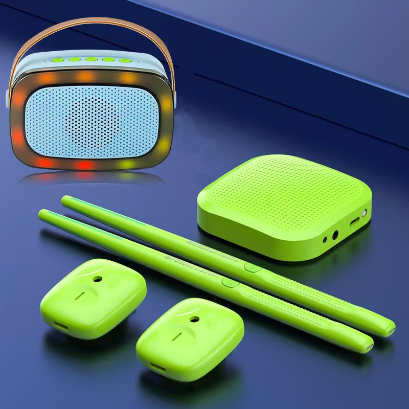 Children's adult body-sensing air drum kit, cross-border smart portable virtual AR electronic drum toy, percussion instrument Application Scenario