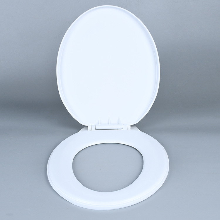 Engineering buffer V-shaped, O-shaped and U-shaped cover plates, household thickened toilet seat covers, general quick-release plastic toilet seat covers manufacturer details Picture