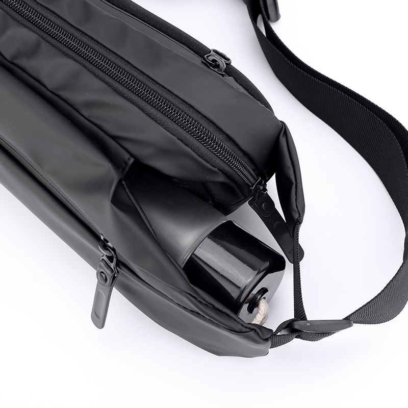 Factory direct sales of new outdoor casual waist bags, men's single-shoulder crossbody bags, multi-functional waterproof chest bags, exclusively for cross-border supply details Picture