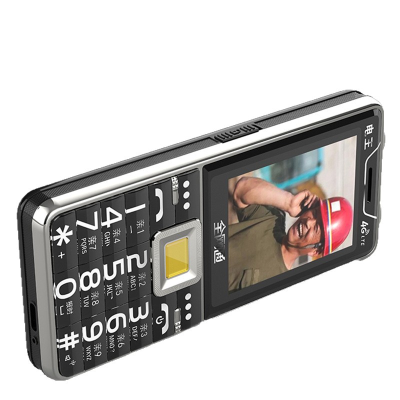 Handwriting large screen, dual side keys, crystal keys, SOS senior phone type-c, full network compatibility, 4G, ultra-long standby senior mobile phone Item Picture