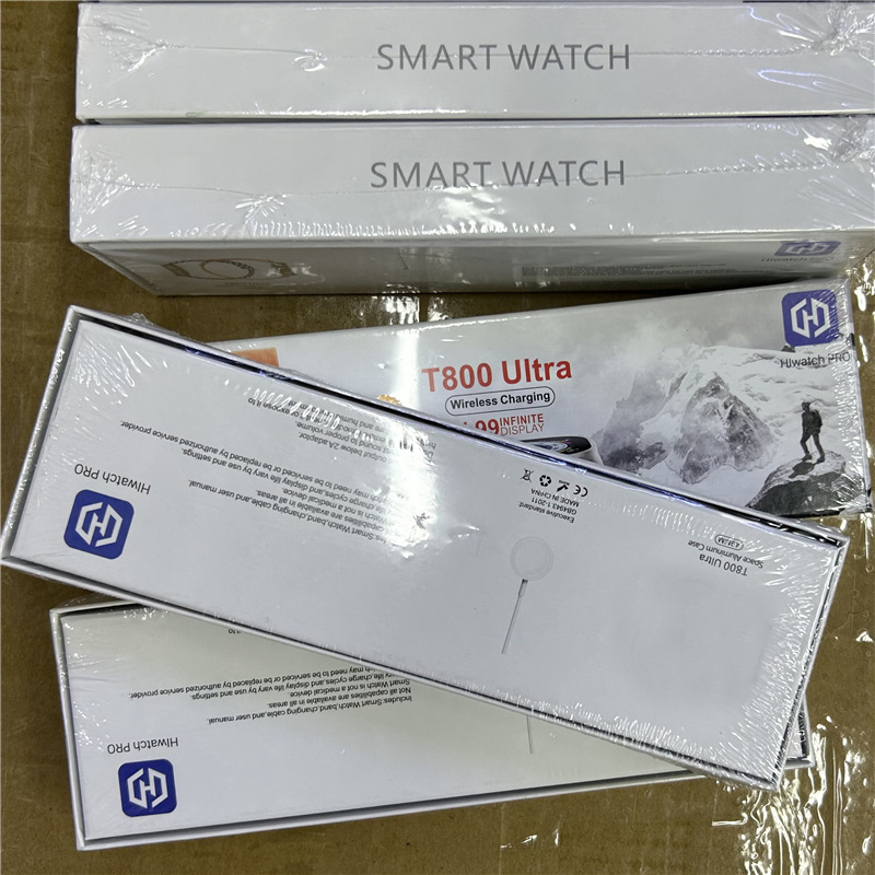 Douyin and Pinduoduo cross-border T800Ultra best-selling smartwatch, Bluetooth call, sports wireless charging, available for consignment details Picture